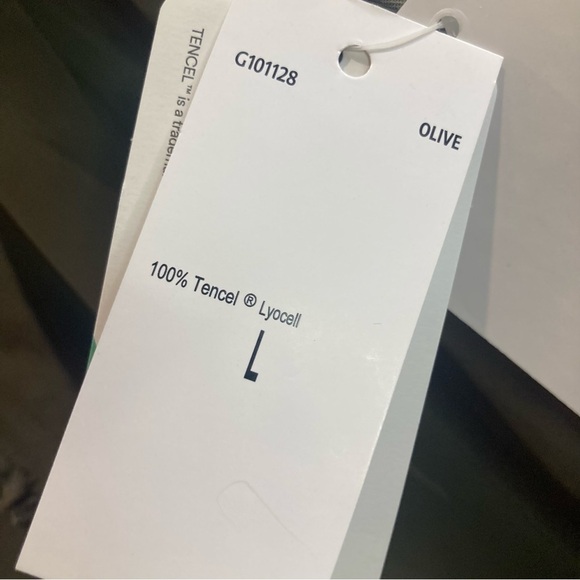 MAGASCHONI Sz L 100% Tencel Elastic Waist & Hem Drawstring Pockets Jogger NEW - Picture 10 of 11